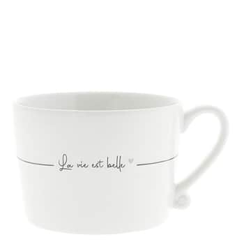 Keramický hrnček La Vie est Belle 300 ml