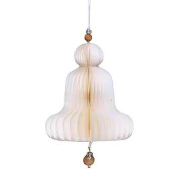 Závěsná papírová ozdoba Wooden Pearl 8,5cm