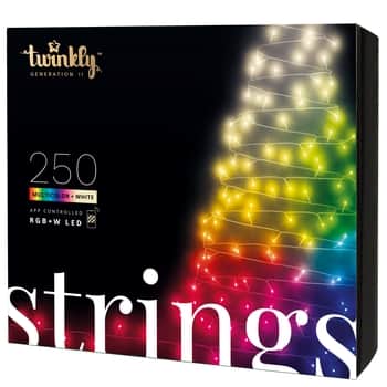 Inteligentná LED svetelná reťaz Twinkly Strings Multicolor + White - 250 žiaroviek