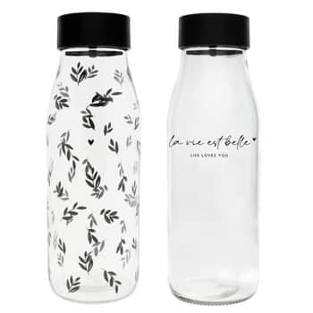 Sklenená karafa Leaves/La Vie 900 ml
