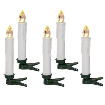 Bezdrátové vánoční LED osvětlení na stromeček Outdoor - 5 ks