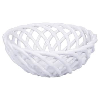 Keramický košík White Medium