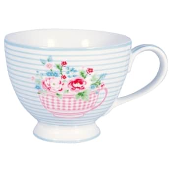Hrnek Alma Flowers White 350 ml