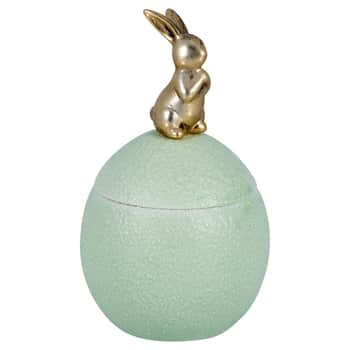 Keramická dózička Bunny Pale Green