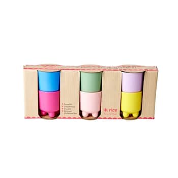 Melaminový stojánek na vajíčka Multicolor - set 6 ks