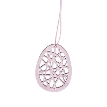 Veľkonočná dekorácia STENINGE Egg Pink 5 cm