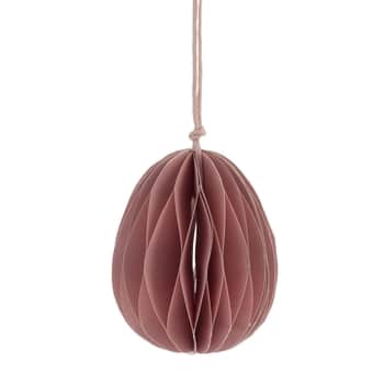 Veľkonočná dekorácia Paper Egg DJUPDALEN Pink