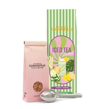 Organický ľadový čaj Cucumber/Lemongrass 75g + sitko