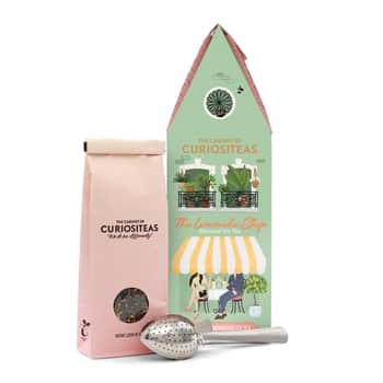 Organický ľadový čaj Rhubarb Lemongrass 75g + sitko