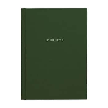 Cestovatelský deník JOURNEYS Dark Green