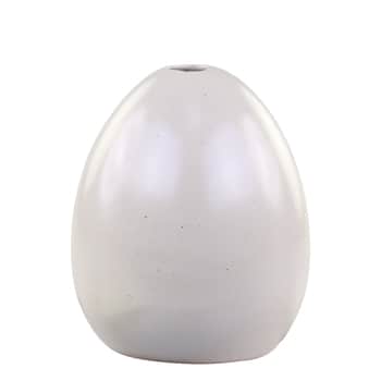 Porcelánová vázička Easter Egg Light Latte 11 cm