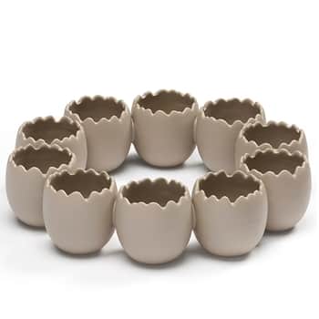 Velikonoční věnec Eggshell Sand 25 cm