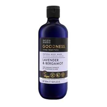 Přírodní sprchový gel Goodness. Lavender and Bergamot 500 ml