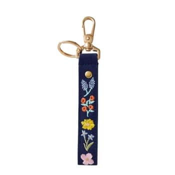 Koženková klíčenka Bramble Embroidered