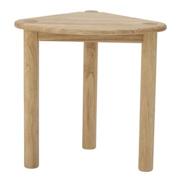 Odkládací stolek Kassia Nature Rubberwood 46 cm