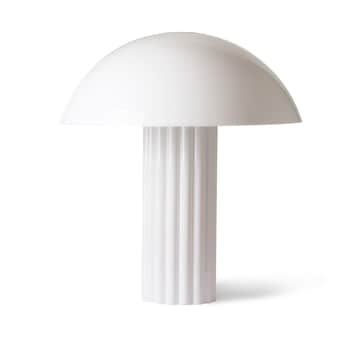 Stolní lampa Acrylic Cupola White 61 cm