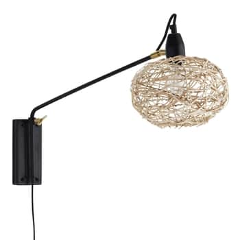 Nástenná lampa Rattan