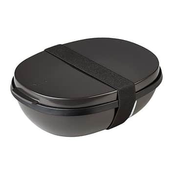 Box na jedlo Ellipse Duo Nordic Black 1425 ml