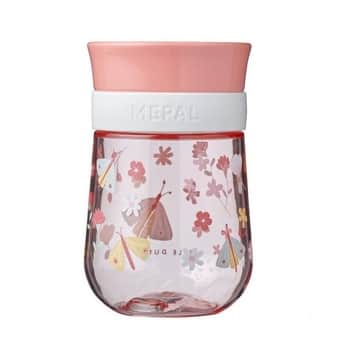 Dětský trénovací hrnek Mio 360° Flowers & Butterflies 300 ml