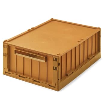 Skládací přepravka s víkem Weston Golden Caramel 20 l