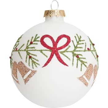 Vianočná ozdoba Abella Wreath White