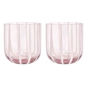 Sklenice Mizu Glass Rose 320 ml - set 2 ks