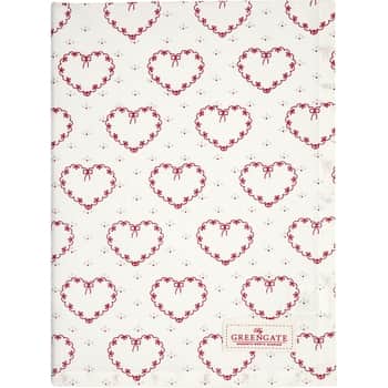 Utěrka Layla Heart White