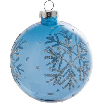 Vánoční ozdoba Harmony Blue Snowflake