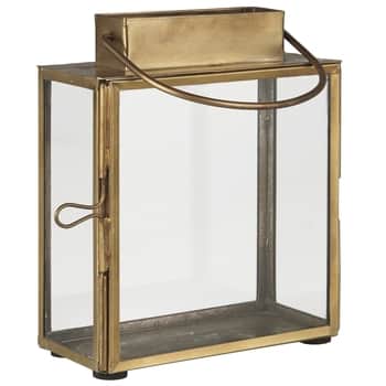 Kovová lucerna Oblong Klaus 16 cm