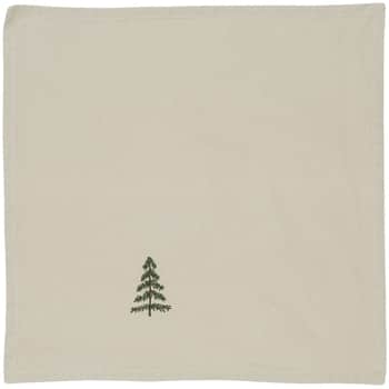 Vyšívaný ubrousek Christmas Tree Linen