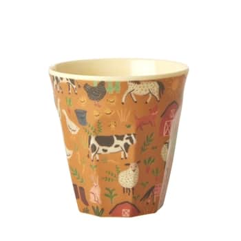 Melamínový hrnček Farm Print 150 ml