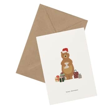 Vánoční přání Beary Christmas