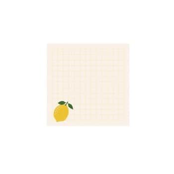 Samolepiaci blok Lemon