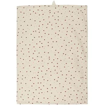 Utěrka Emily Small Red Hearts