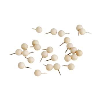 Drevené pripínáčiky Natural - set 25 ks