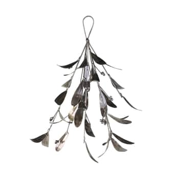 Kovové jmelí Mistletoe Antique Brass