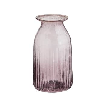 Váza z recyklovaného skla Purple 13 cm