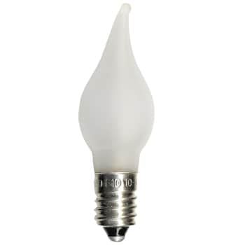 Náhradní LED žárovka plamínek E10 0,2 W - 3 ks