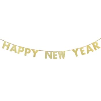 Papírová girlanda Happy New Year - 2 m