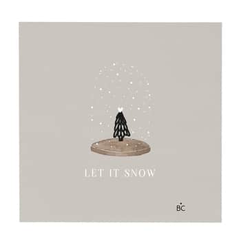 Vánoční ubrousky Let it Snow - 20 ks