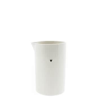 Porcelánový džbánek White with Relief 250 ml