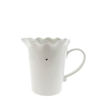 Porcelánový džbán White Ruffle 1,3 l