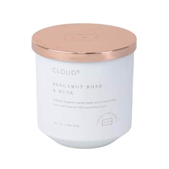 Vonná svíčka ve skle CLOUD9 Bergamot Rose/Musk 400 g