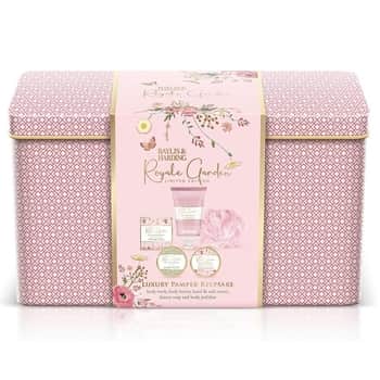 Dárková sada kosmtiky v boxu Rose & Poppy & Vanilla