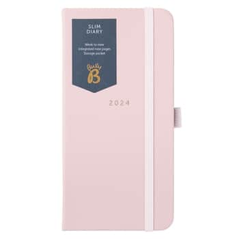Plánovací diář Pink Slim 2024