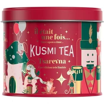 Vánoční bio černý čaj Kusmi Tea Tsarevna - 120 g