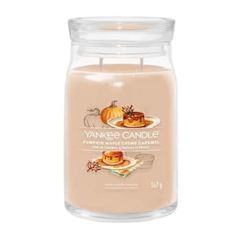 Svíčka Yankee Candle 567 g - Pumpkin Maple Creme Caramel