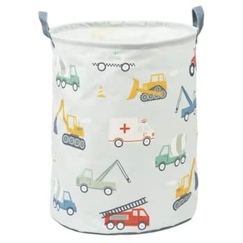 Úložný textilní koš / koš na prádlo Vehicles 50 cm