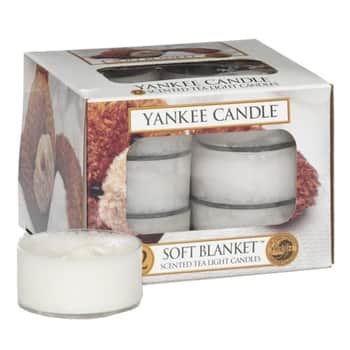 Čajové svíčky Yankee Candle 12 ks - Soft Blanket