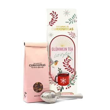 Vánoční ovocný čaj Mulled Wine / Let it Glow 70 g + sítko